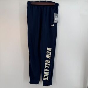 Kids New Balance Navy Jogger Sweatpants Size Large 14 16